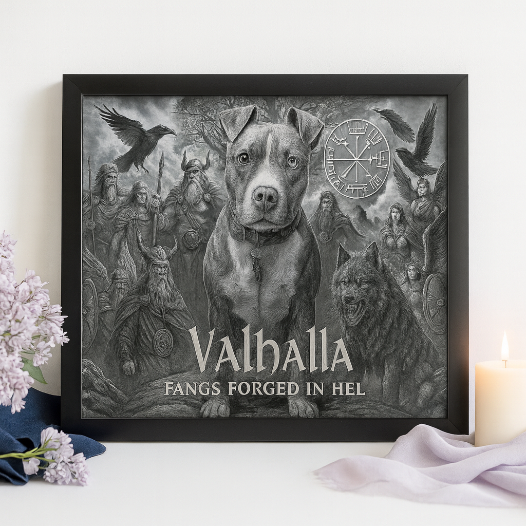 Furever Etch Signature Pet Memorial – 11x14 Custom Background Laser Engraved on Black Acrylic